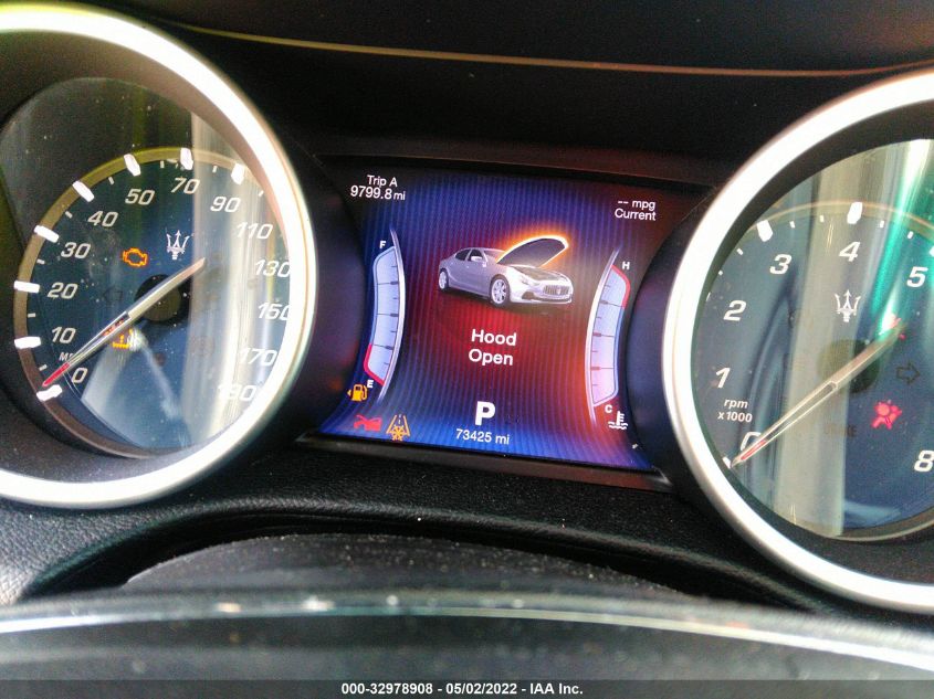2016 MASERATI GHIBLI ZAM57XSA0G1173792