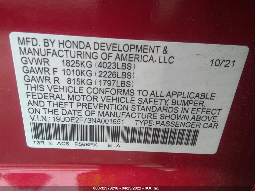 Acura Ilx 2022