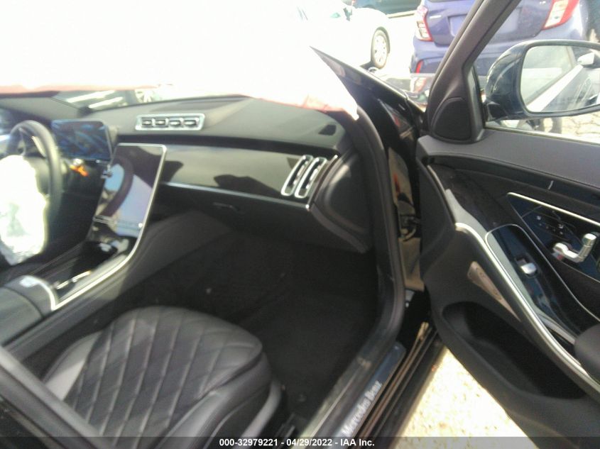 2022 MERCEDES-BENZ S-CLASS S 580 W1K6G7GB0NA069946