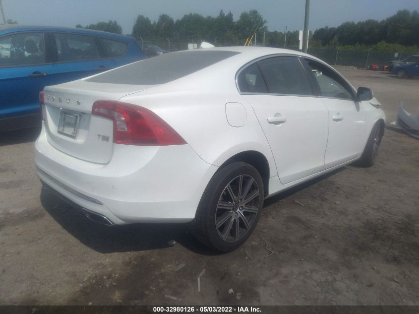 2016 VOLVO S60 INSCRIPTION T5 DRIVE-E PLATINUM LYV402FM9GB108699