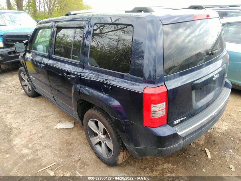 2016 JEEP PATRIOT HIGH ALTITUDE EDITION 1C4NJPFA6GD536952