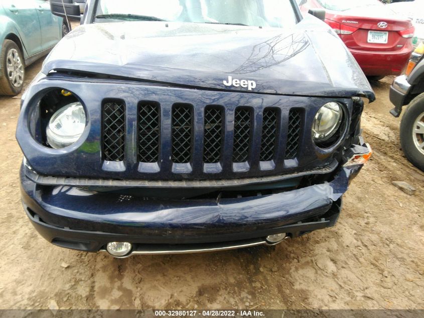 2016 JEEP PATRIOT HIGH ALTITUDE EDITION 1C4NJPFA6GD536952