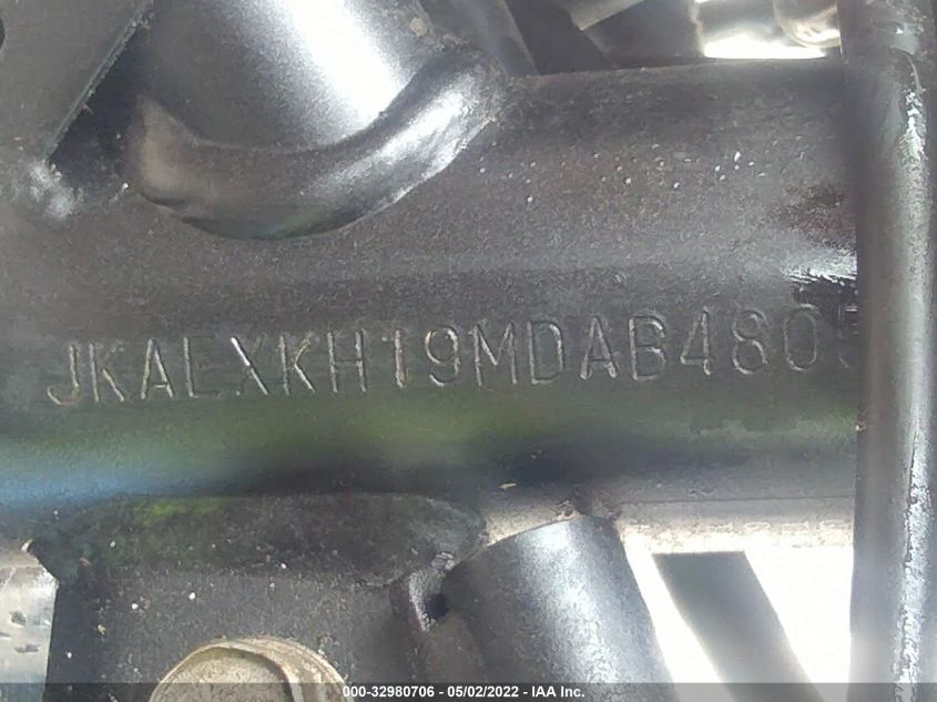 2021 KAWASAKI EX400 JKAEXKH19MDAB4805
