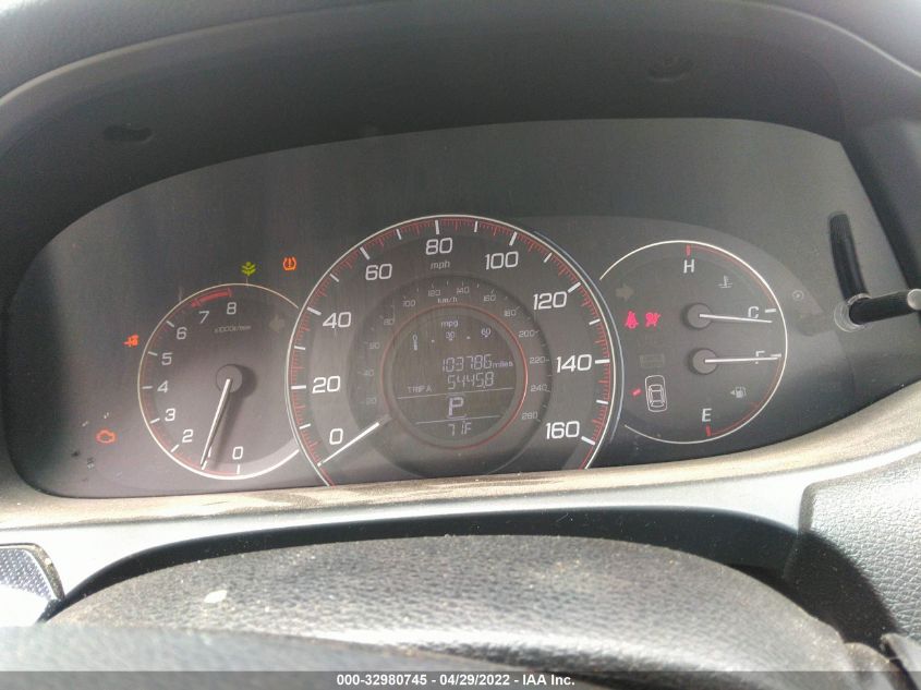 2013 HONDA ACCORD CPE EX-L 1HGCT2B80DA004358