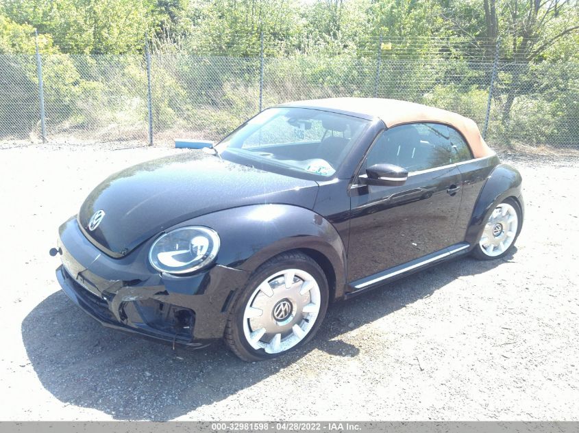 2019 VOLKSWAGEN BEETLE CONVERTIBLE S/SE 3VW5DAAT1KM503056