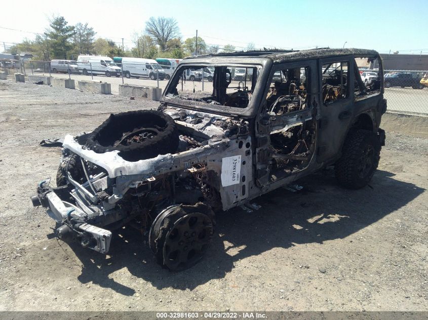 2021 JEEP WRANGLER 4XE UNLIMITED RUBICON 1C4JJXR67MW701011