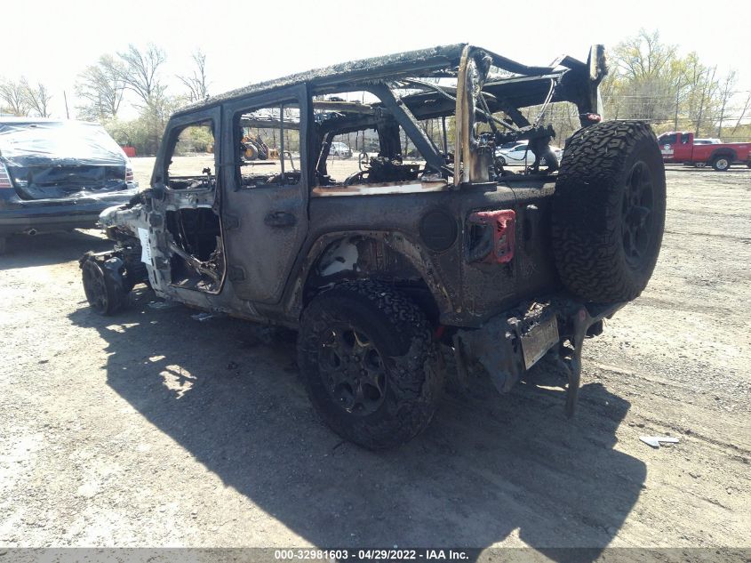 2021 JEEP WRANGLER 4XE UNLIMITED RUBICON 1C4JJXR67MW701011