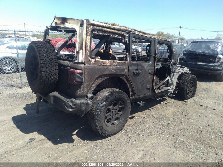2021 JEEP WRANGLER 4XE UNLIMITED RUBICON 1C4JJXR67MW701011