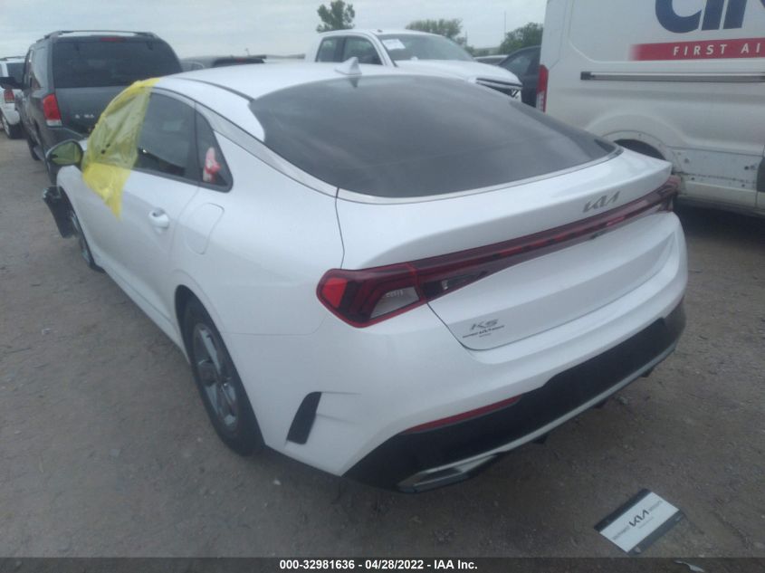 2022 KIA K5 LXS 5XXG14J25NG115847