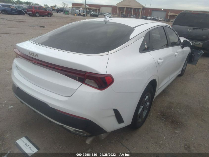 2022 KIA K5 LXS 5XXG14J25NG115847