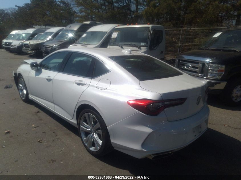 2021 ACURA TLX W/TECHNOLOGY PACKAGE 19UUB5F45MA014335