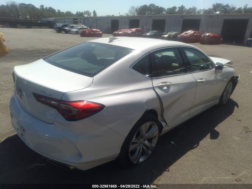 2021 ACURA TLX W/TECHNOLOGY PACKAGE 19UUB5F45MA014335