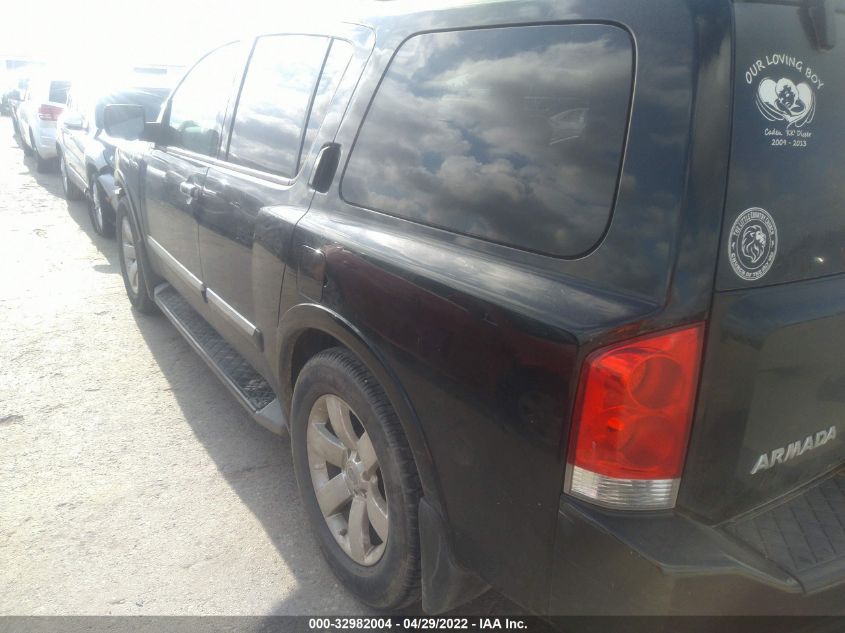 2013 NISSAN ARMADA SL 5N1BA0ND4DN604236
