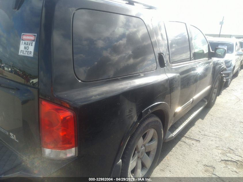 2013 NISSAN ARMADA SL 5N1BA0ND4DN604236
