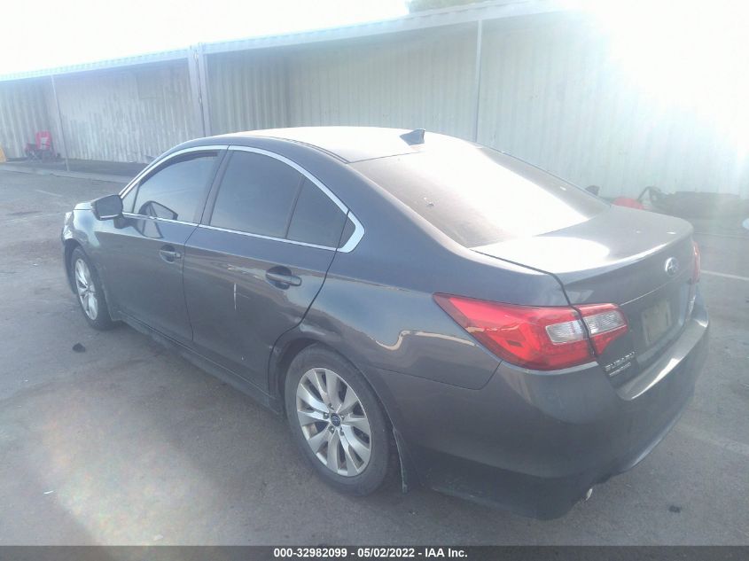 2017 SUBARU LEGACY PREMIUM 4S3BNAF6XH3011237