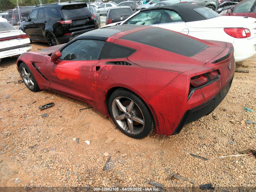 2014 CHEVROLET CORVETTE STINGRAY 2LT 1G1YD2D77E5129057