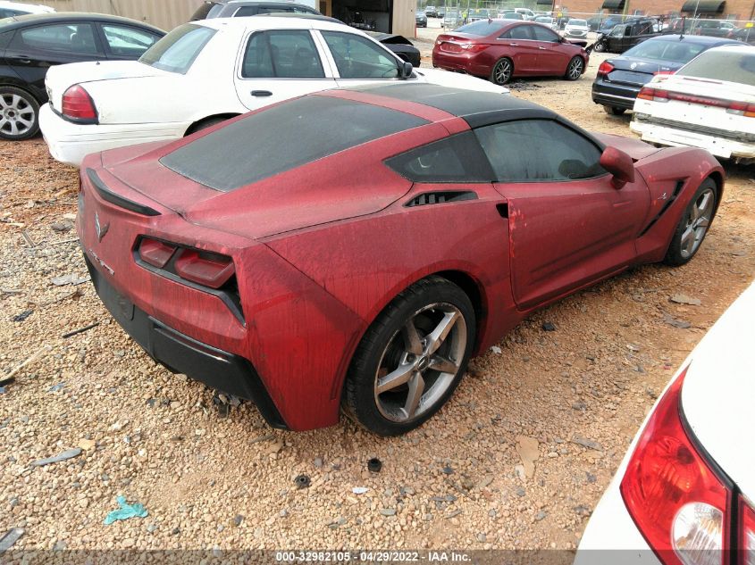 2014 CHEVROLET CORVETTE STINGRAY 2LT 1G1YD2D77E5129057