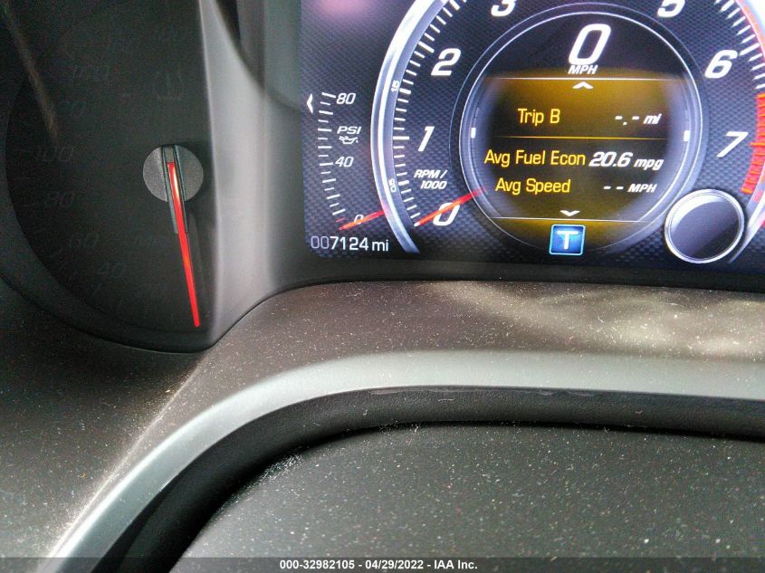 2014 CHEVROLET CORVETTE STINGRAY 2LT 1G1YD2D77E5129057