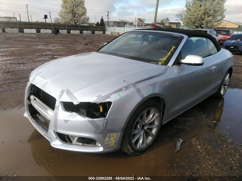 2014 AUDI A5 PREMIUM PLUS WAULFAFH9EN000441