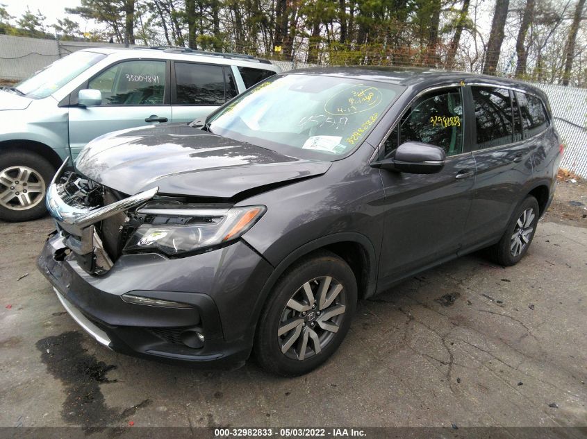 2019 HONDA PILOT EX-L 5FNYF6H59KB061310