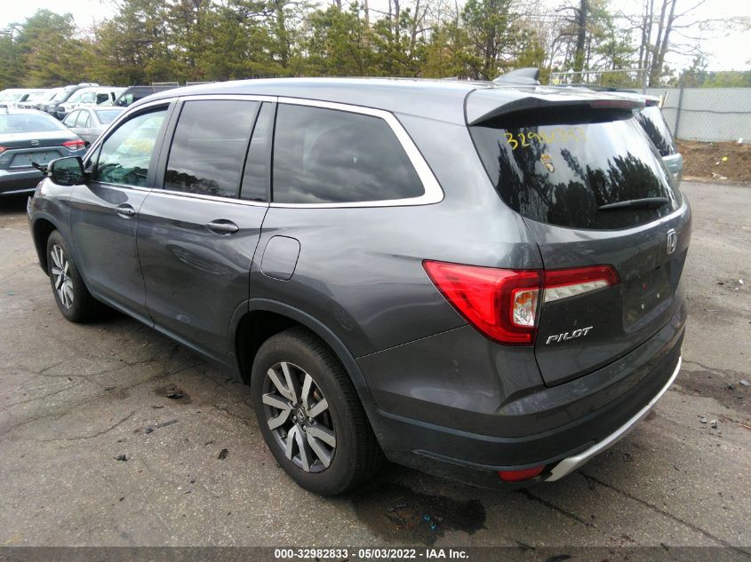 2019 HONDA PILOT EX-L 5FNYF6H59KB061310