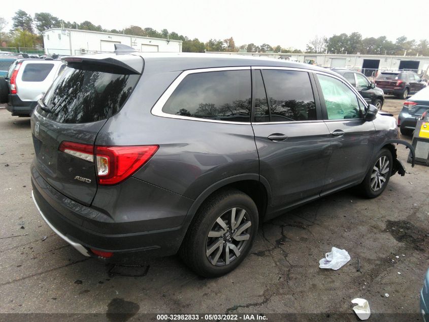 2019 HONDA PILOT EX-L 5FNYF6H59KB061310