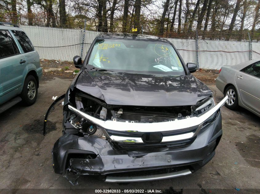 2019 HONDA PILOT EX-L 5FNYF6H59KB061310