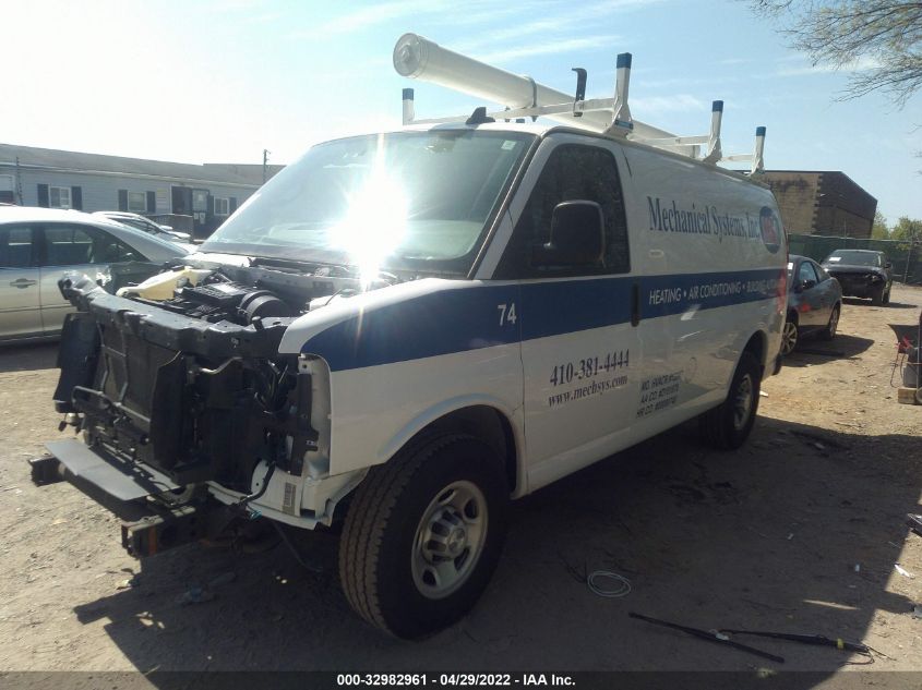 2019 CHEVROLET EXPRESS CARGO VAN 1GCWGAFG4K1241752