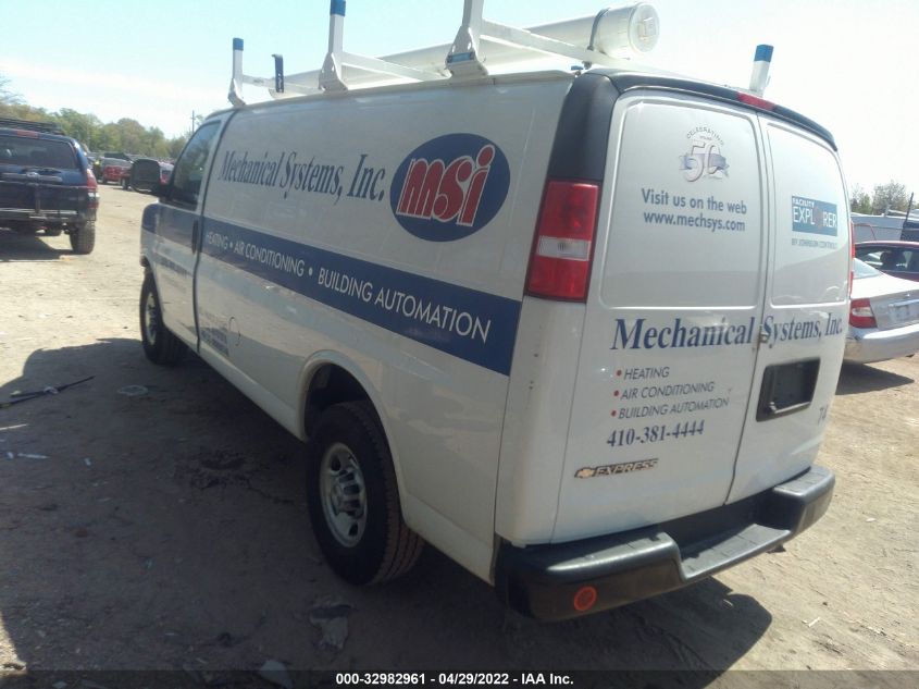 2019 CHEVROLET EXPRESS CARGO VAN 1GCWGAFG4K1241752