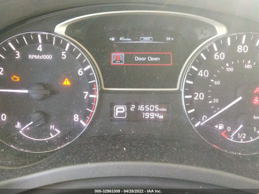 2013 NISSAN PATHFINDER SV 5N1AR2MM0DC658405