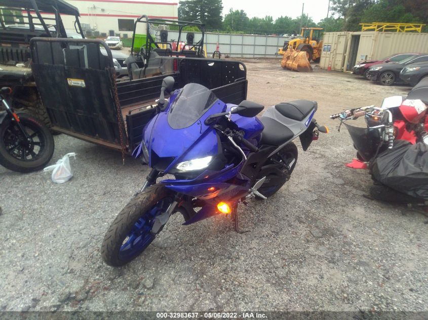 2020 YAMAHA YZFR3 A MH3RH18Y2LK003640
