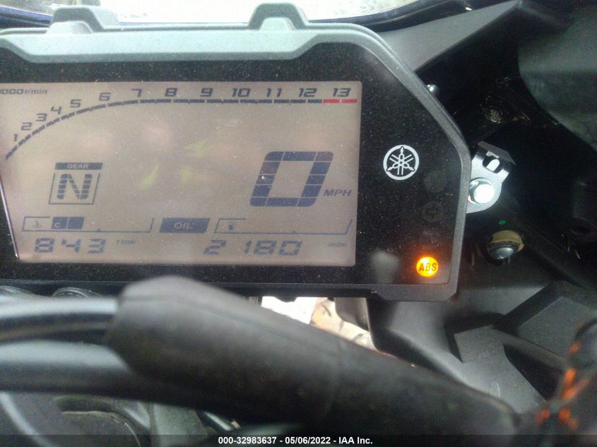 2020 YAMAHA YZFR3 A MH3RH18Y2LK003640