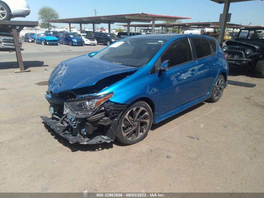 2018 TOYOTA COROLLA IM JTNKARJE9JJ555511