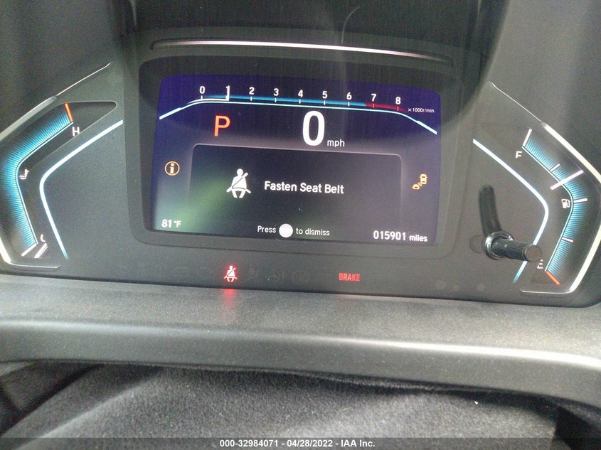 2019 HONDA ODYSSEY VIN: 5FNRL6H74KB113635