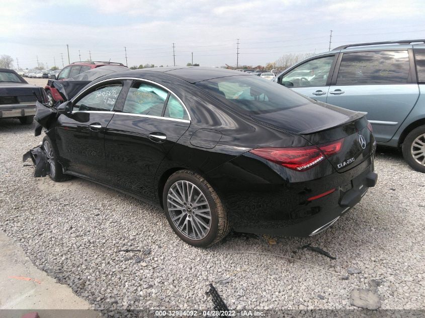 2022 MERCEDES-BENZ CLA CLA 250 W1K5J4HB8NN292030