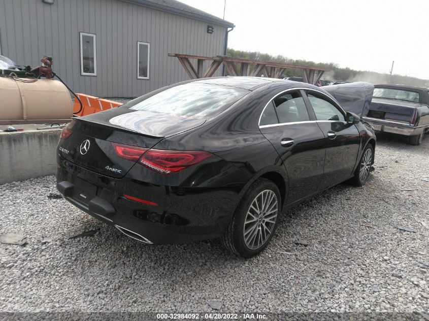2022 MERCEDES-BENZ CLA CLA 250 W1K5J4HB8NN292030