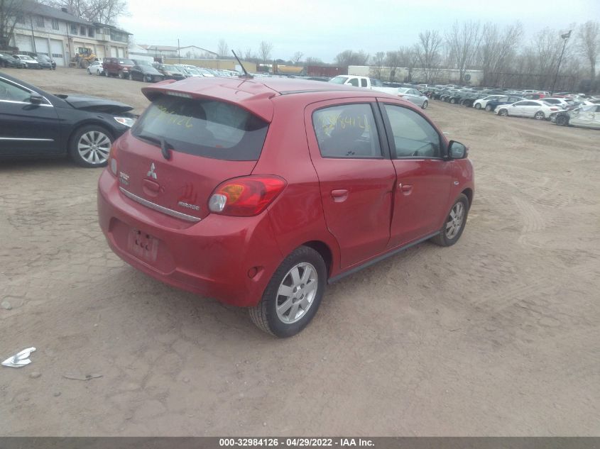 2015 MITSUBISHI MIRAGE ES ML32A4HJ0FH039713