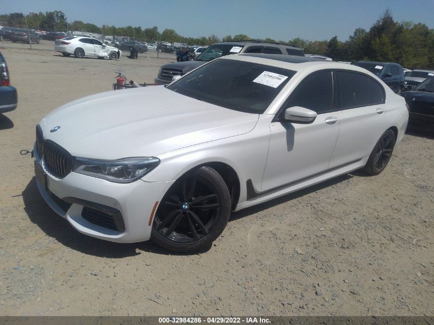 2016 BMW 7 SERIES 750I XDRIVE WBA7F2C51GG419926