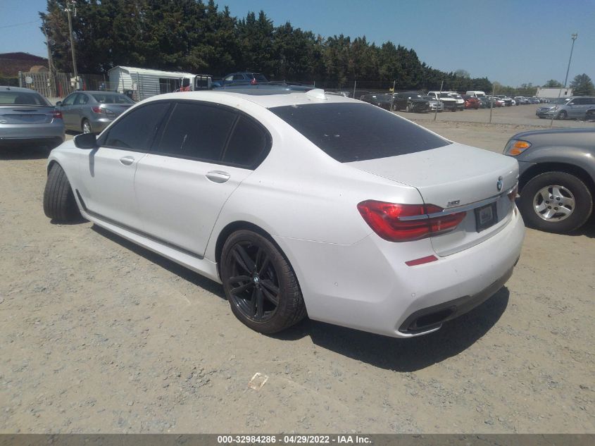 2016 BMW 7 SERIES 750I XDRIVE WBA7F2C51GG419926