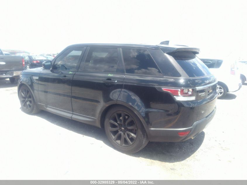 2017 LAND ROVER RANGE ROVER SPORT HSE SALWR2FK3HA695609