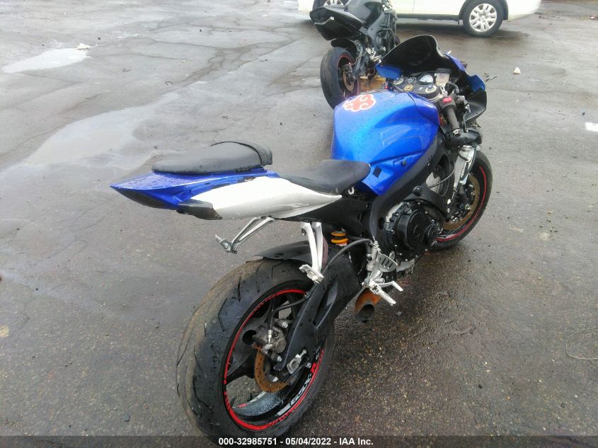 2007 SUZUKI GSX-R600 JS1GN7DA172119048