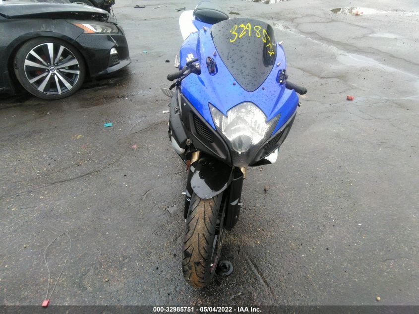 2007 SUZUKI GSX-R600 JS1GN7DA172119048