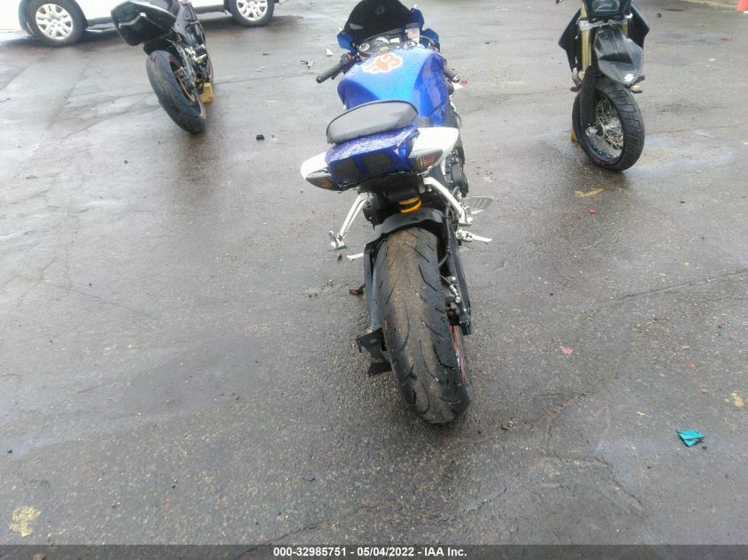2007 SUZUKI GSX-R600 JS1GN7DA172119048
