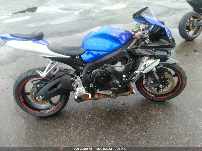 2007 SUZUKI GSX-R600 JS1GN7DA172119048