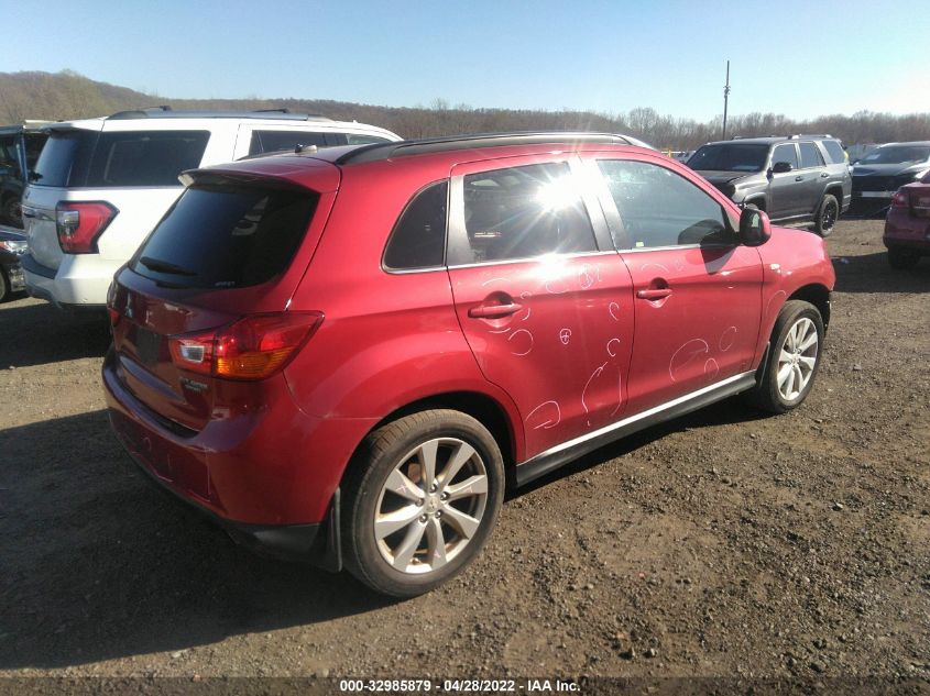 2014 MITSUBISHI OUTLANDER SPORT SE 4A4AR4AU0EE003213