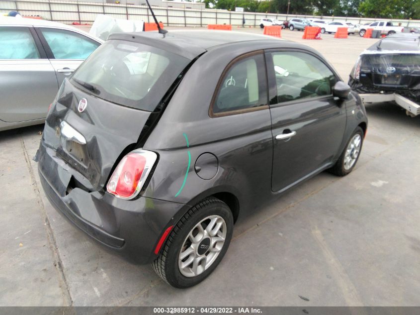 2015 FIAT 500 POP 3C3CFFAR5FT609659