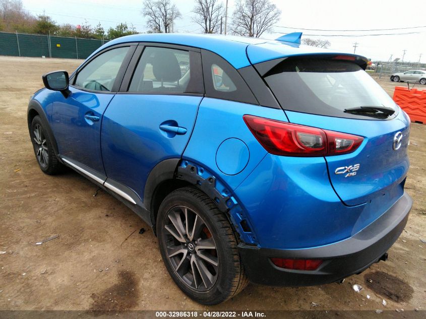 2016 MAZDA CX-3 GRAND TOURING JM1DKFD73G0130094