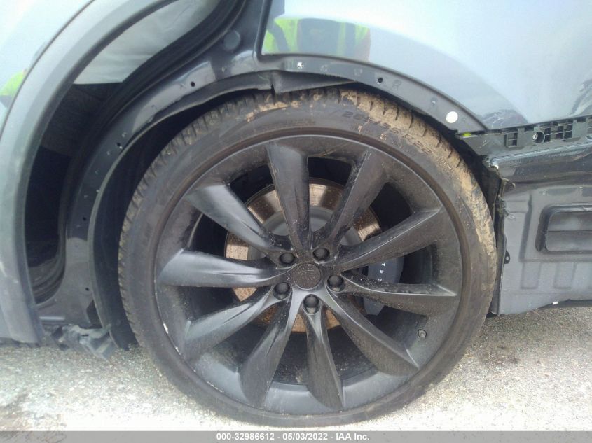 2021 TESLA MODEL X LONG RANGE 5YJXCAE20MF323252