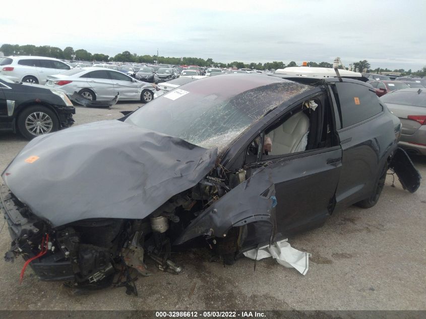 2021 TESLA MODEL X LONG RANGE 5YJXCAE20MF323252