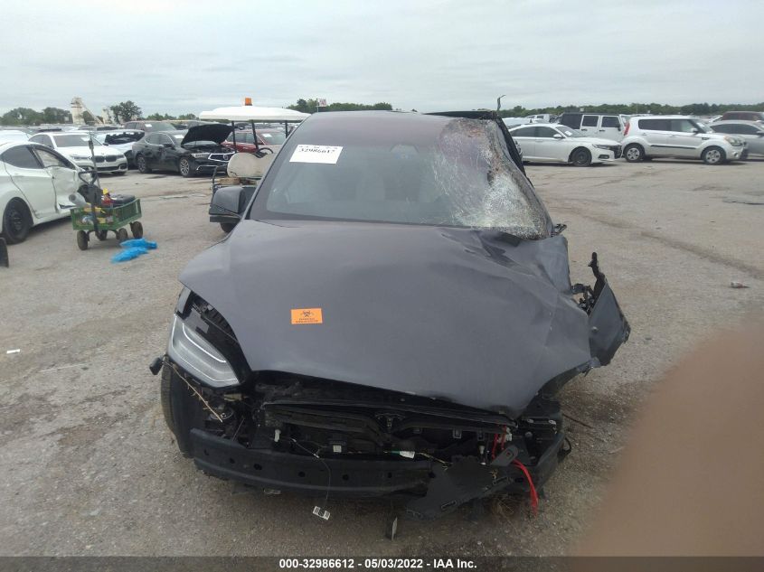 2021 TESLA MODEL X LONG RANGE 5YJXCAE20MF323252